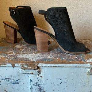 LUCKY BRAND Lisza Peep Toe Heel NWOT
